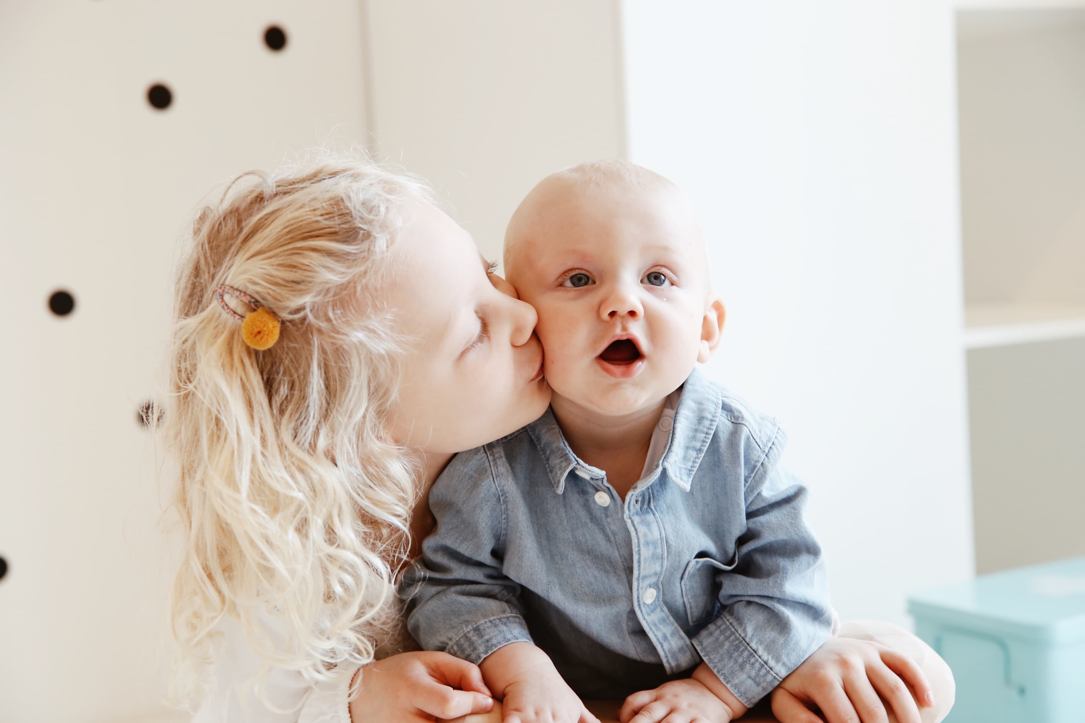 Mother with baby